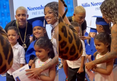 Após separação, Poze do Rodo marca presença em formatura da filha de Vivi Noronha