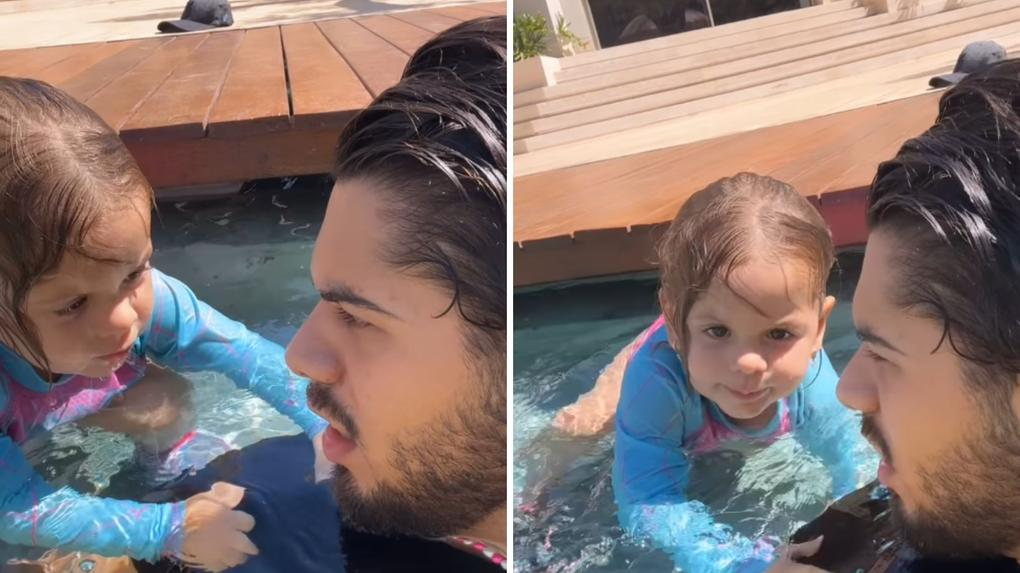 Zé Felipe Relata Ter Salvado Maria Flor de Afogamento na Piscina da Nova Mansão