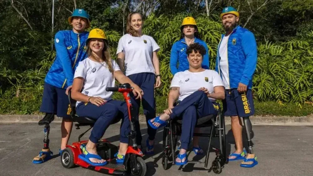 Uniformes da Seleção Brasileira para a Paralimpíada de Paris São Revelados