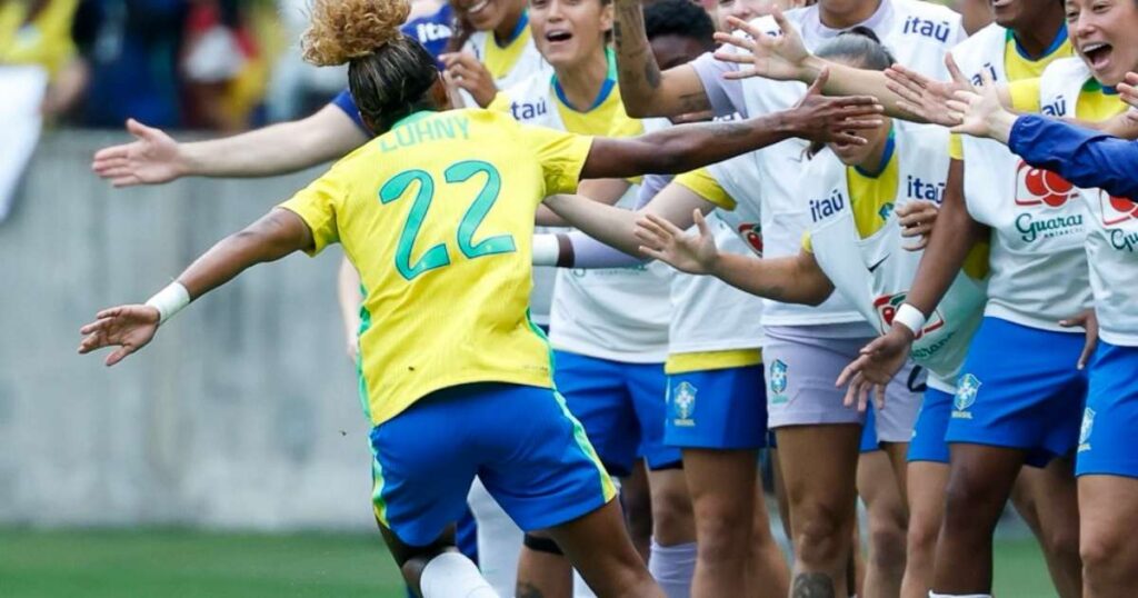 Seleção Brasileira Feminina vence a Argentina em amistoso no Beira-Rio
