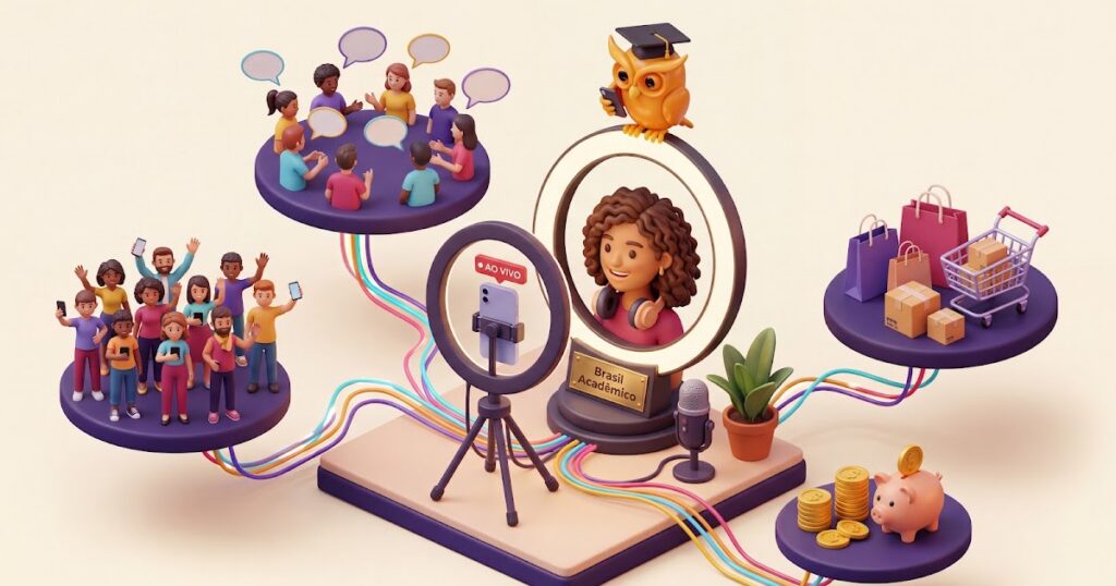 Creator economy, marketing de influência, comunidades e social commerce