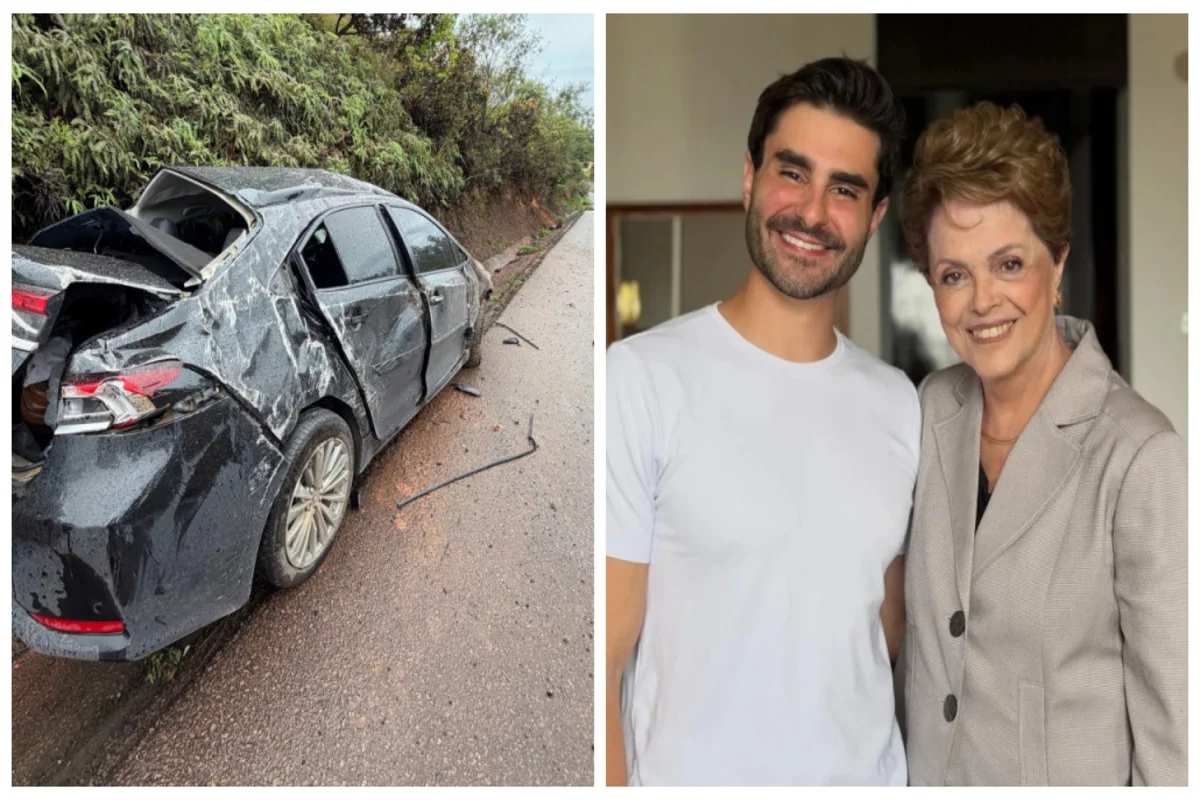 Veja onde foi acidente envolvendo carro do sobrinho-neto de Dilma Rousseff