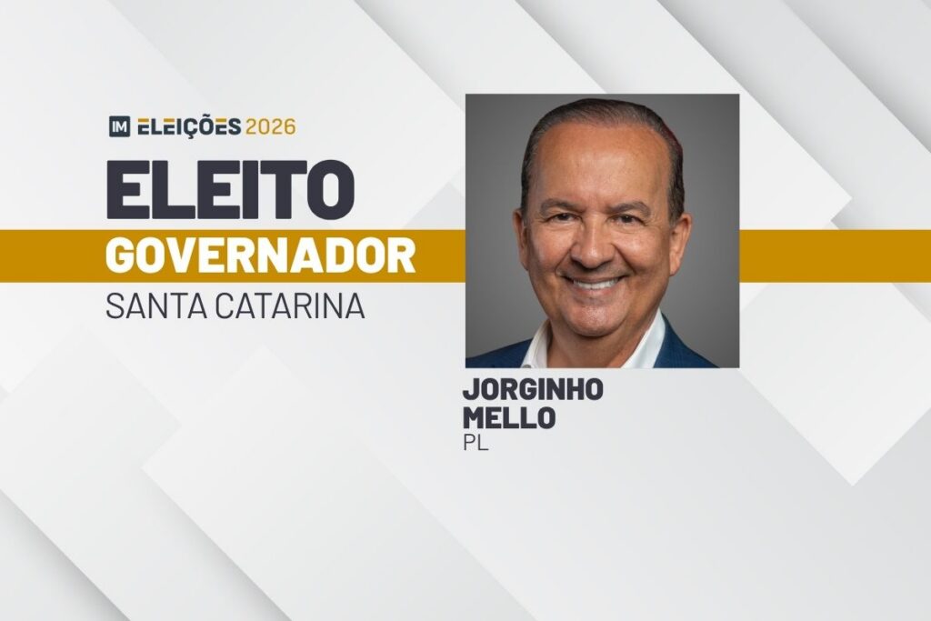 Jorginho Mello é reeleito governador de SC no 1º turno