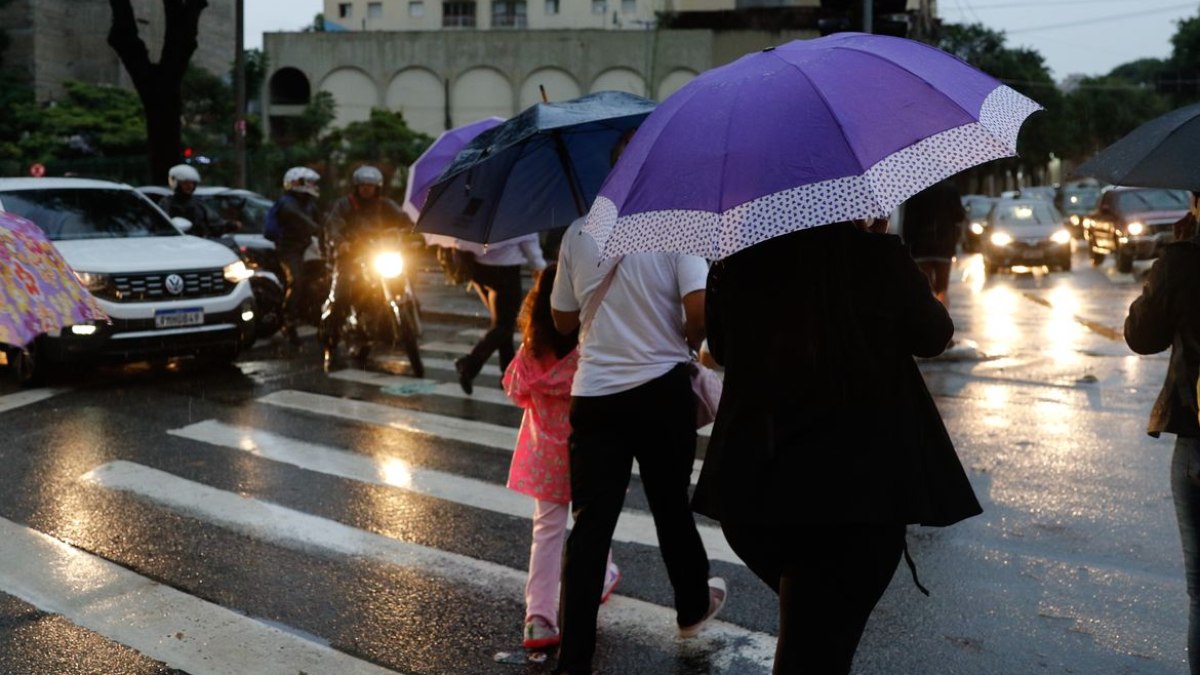 Sete estados ameaçados por chuva no final de semana; saiba quais