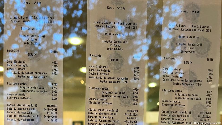Na Alemanha, Lula vence primeiro turno com ampla margem