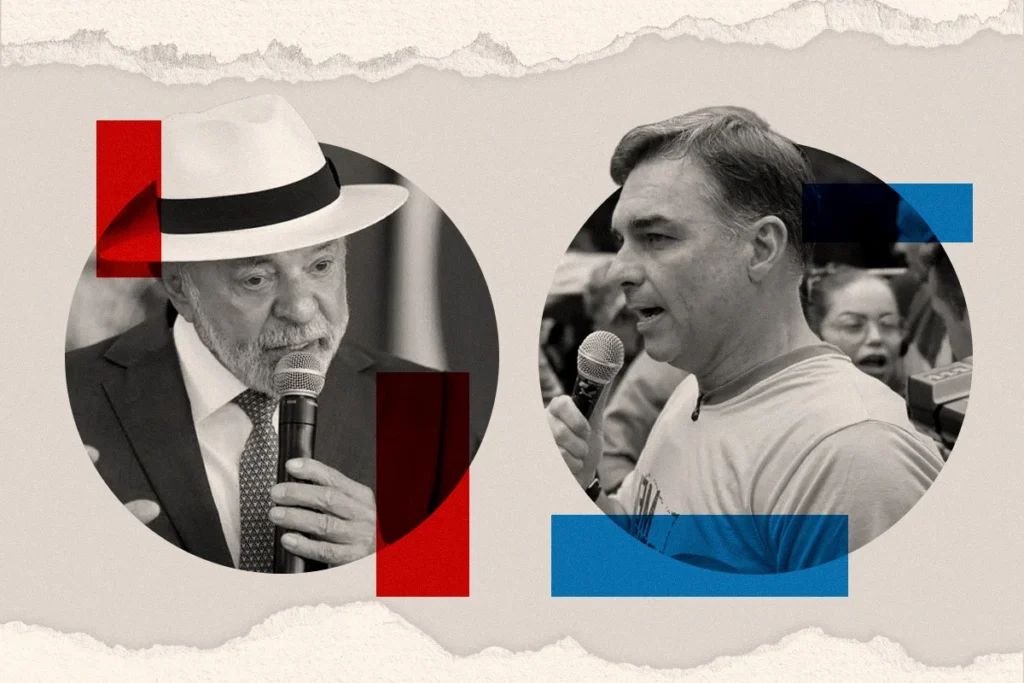 Lula recebeu 4.796 votos e Flávio registrou 2.643 votos na Oceania