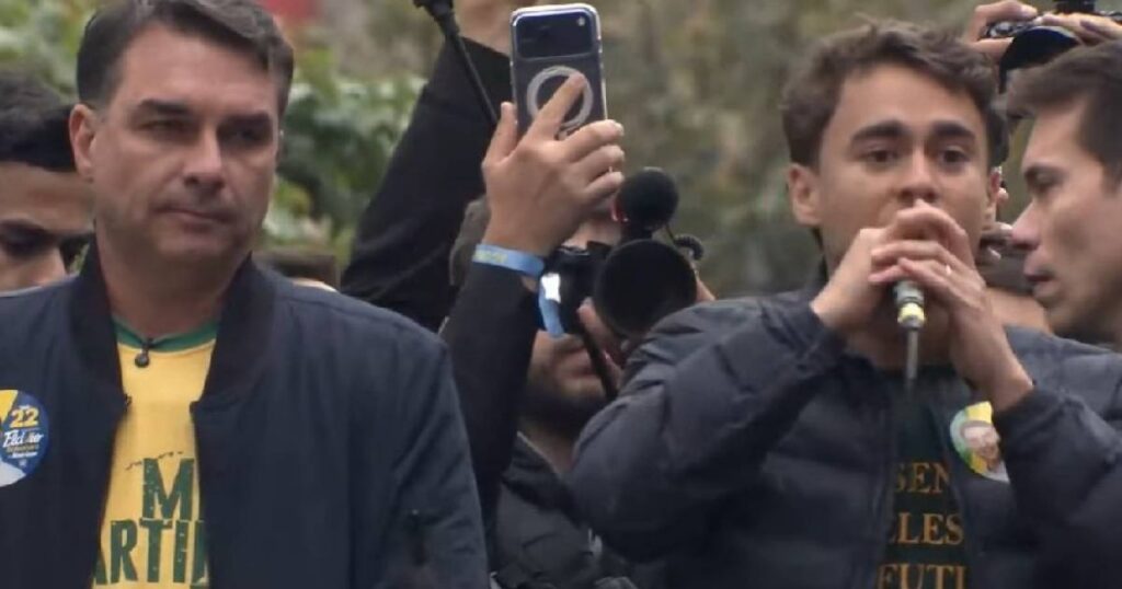 Em Minas, Flávio assume dependência de Nikolas no sprint final da campanha