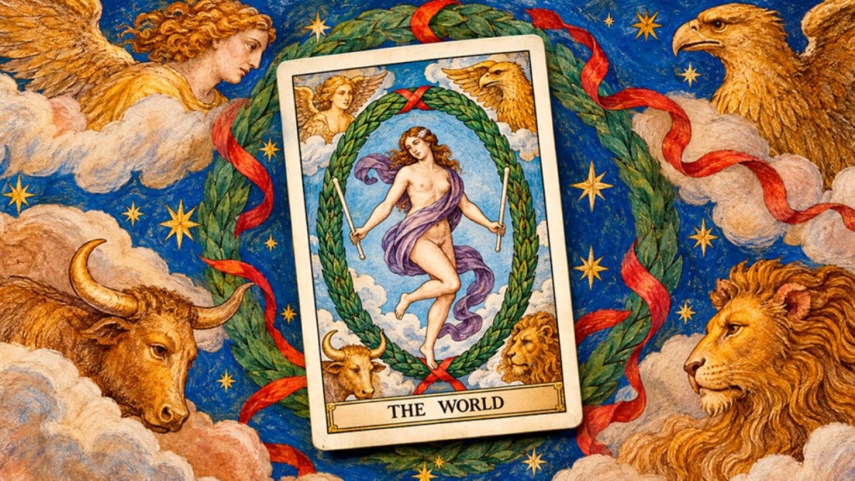 Tarot de novembro de 2026: O Mundo traz conquistas e pede para fechar ciclos