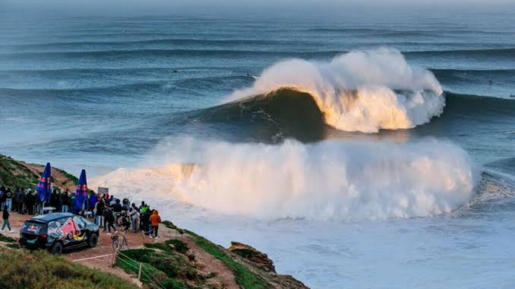 Ondas gigantes pelo mundo