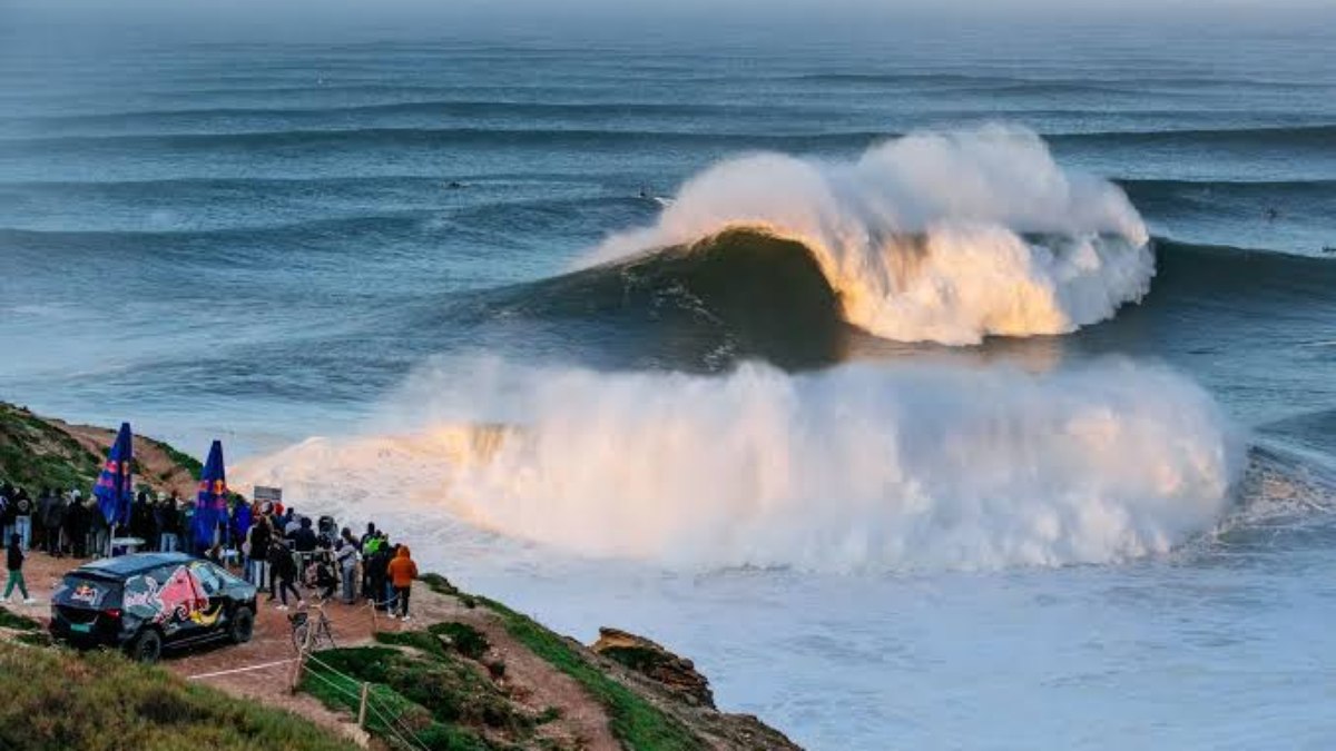 Ondas gigantes pelo mundo