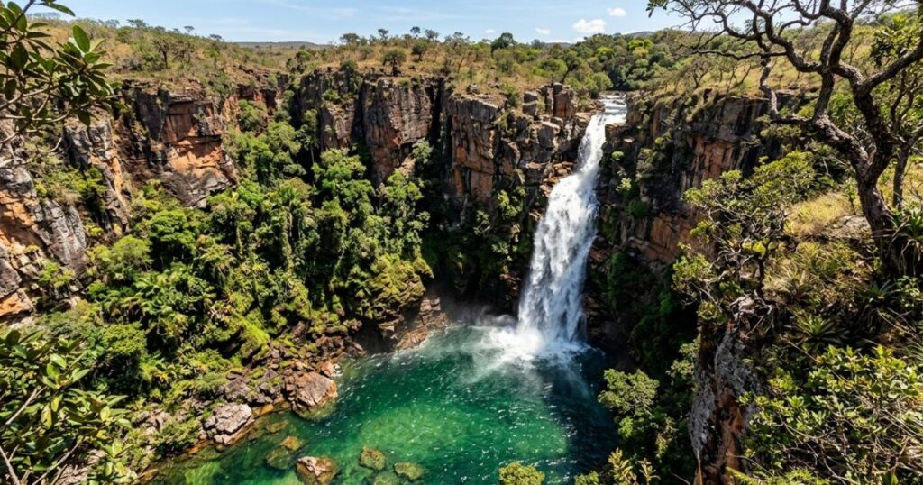Rios cor de esmeralda, cachoeiras, cânions, sumidouros e ressurgências: o parque sul-mato-grossense de 77 mil hectares que preserva um enclave de Mata Atlântica em pleno Cerrado