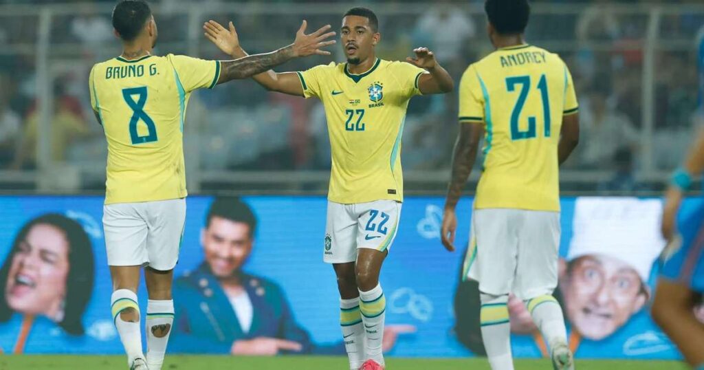 Brasil goleia a Índia, mas não convence e termina Data-Fifa em baixa