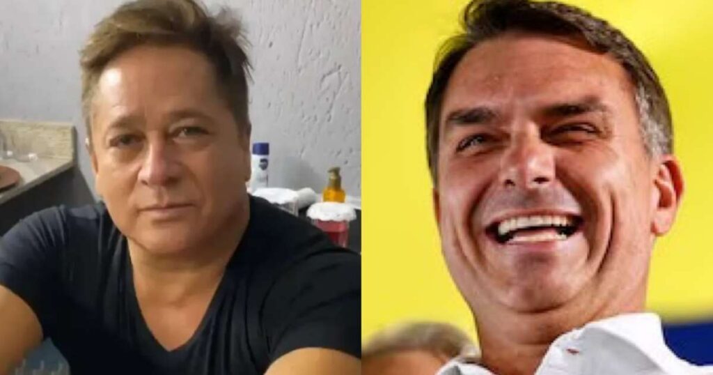 Após filho declarar apoio à Lula, Leonardo o contraria e revela voto em Flávio Bolsonaro: 'Não pode'