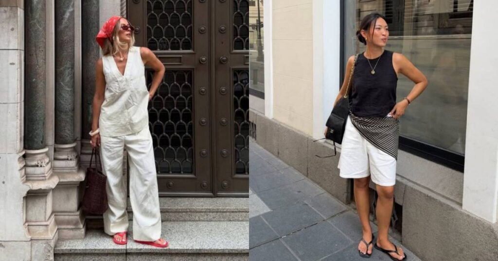 Chinelo além da praia: 7 inspirações sofisticadas para apostar no calçado